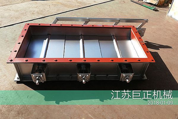 方形擋板門（寬2m）完工，待包裝發貨