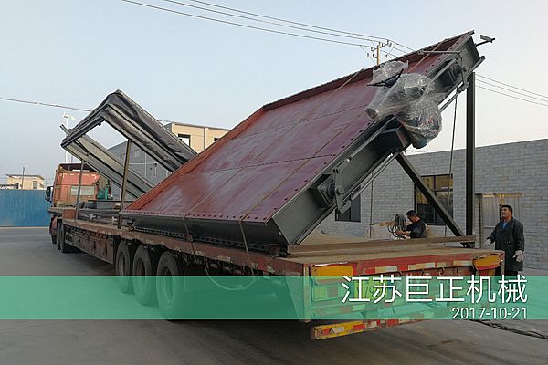 福建客戶訂購的擋板門檢驗合格，準備發貨