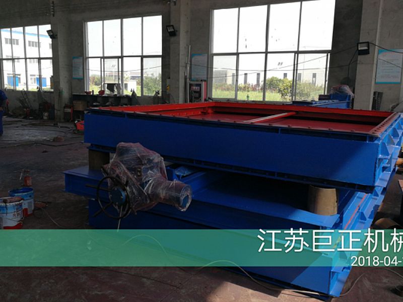 方形擋板門（寬12M）驗收合格，發貨準備中
